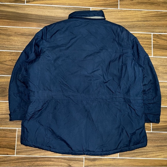 Vintage Women’s L.L. Bean Goose Down Puffer Navy Blue Jacket - Picture 2 of 5